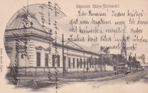 119 - Üdvözlet Rákos-Palotáról - 1902 - Schön Bernát Újpest