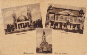 120 - Rákospalota Róm. kath. templom - Evang. templom - Városháza - 1943 - Gárdony és Fenyvesi